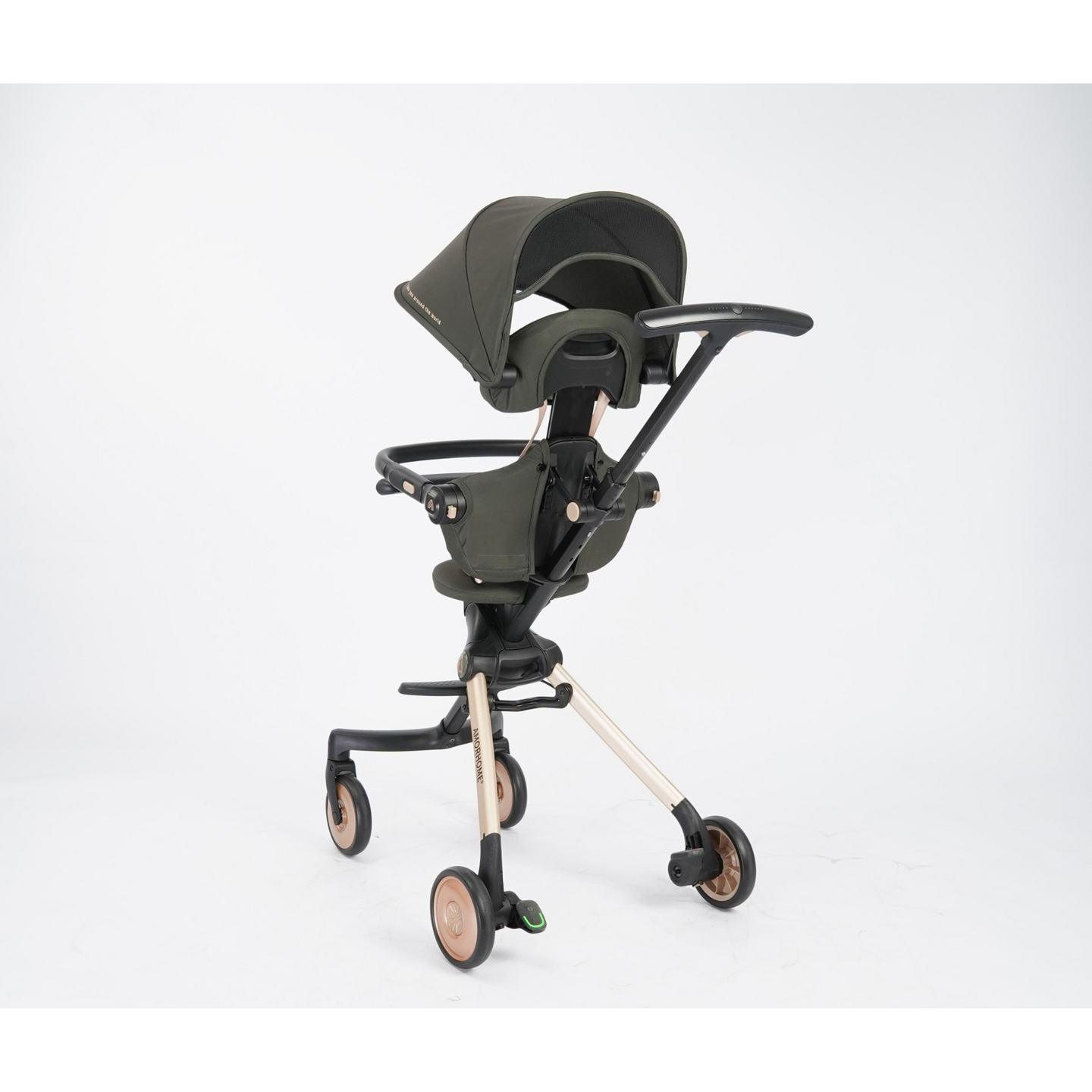 AMORHOME - Max Stroller Compact, Foldable & Lightweight - Dark Green